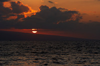 Sunset over Lanai